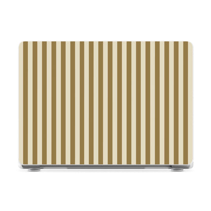 Canvas & Co | Warm Neutral Stripes Laptop Shell