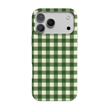 Checked Twice | Green Plaid Case