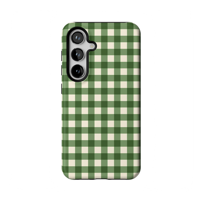 Checked Twice | Green Plaid Case
