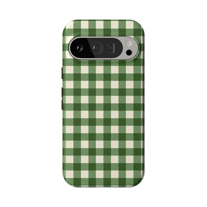 Checked Twice | Green Plaid Case