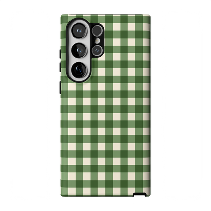 Checked Twice | Green Plaid Case